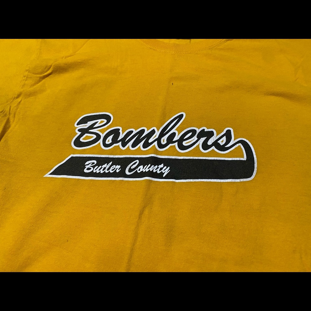 Butler County Ohio Bombers Little League T-shirt vintage